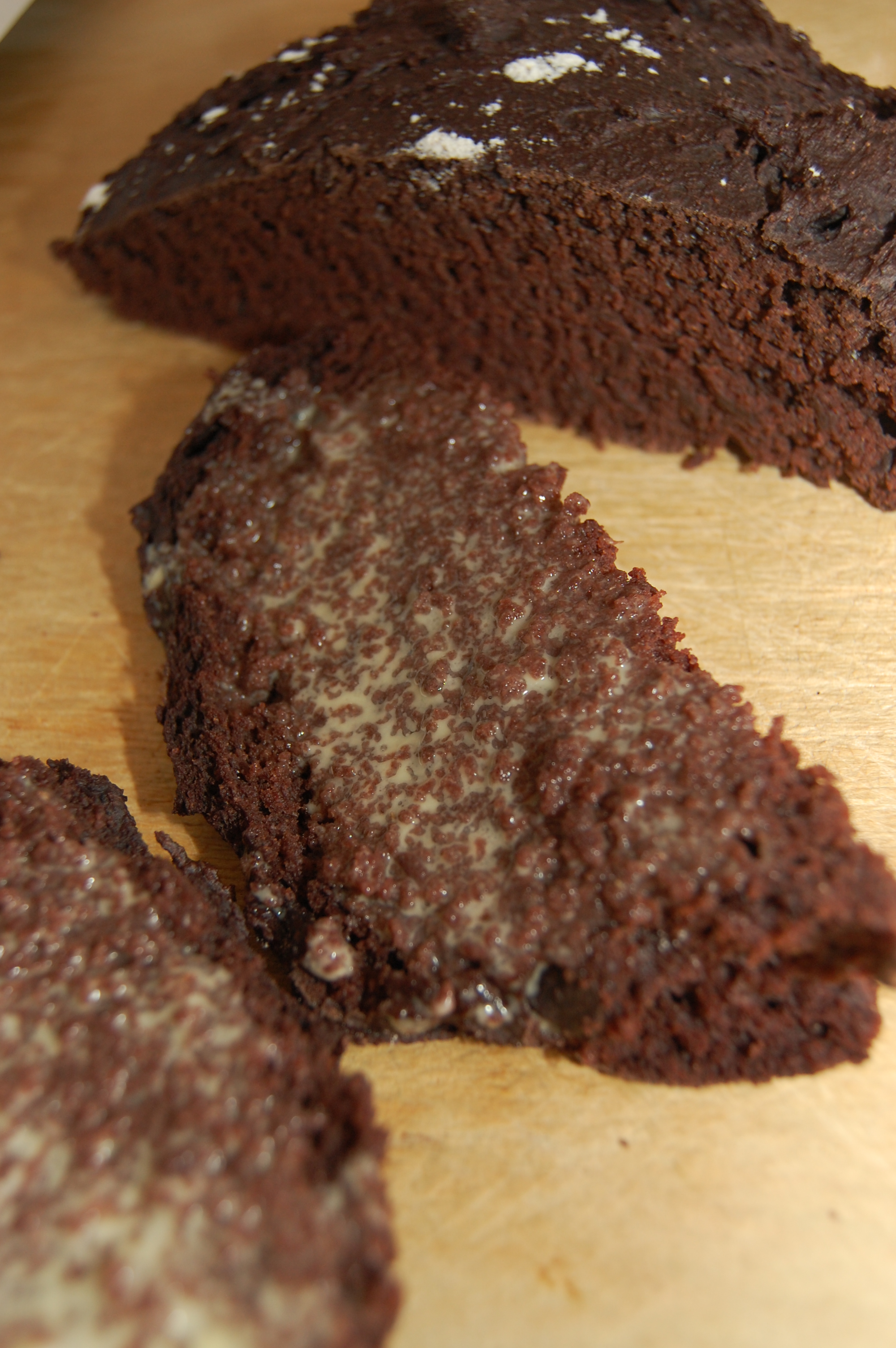 I found this recipe for blood bread. 