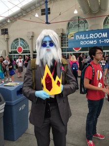 The Ice King before the Mushroom War as Simon Petrikov