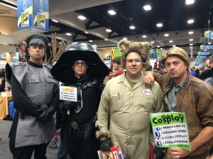 A full cosplay cast of SpaceBalls was also in attendance.